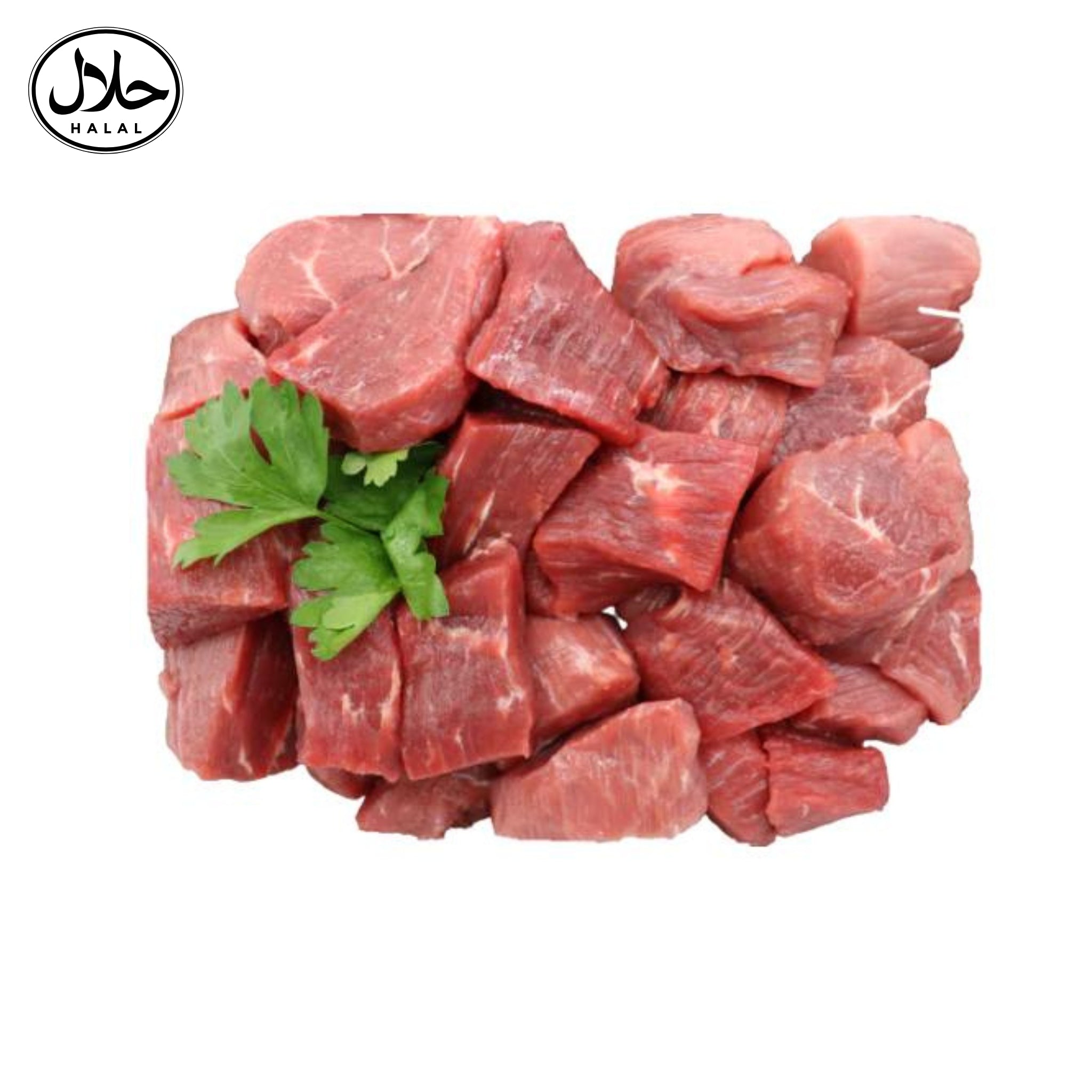 Beef diced